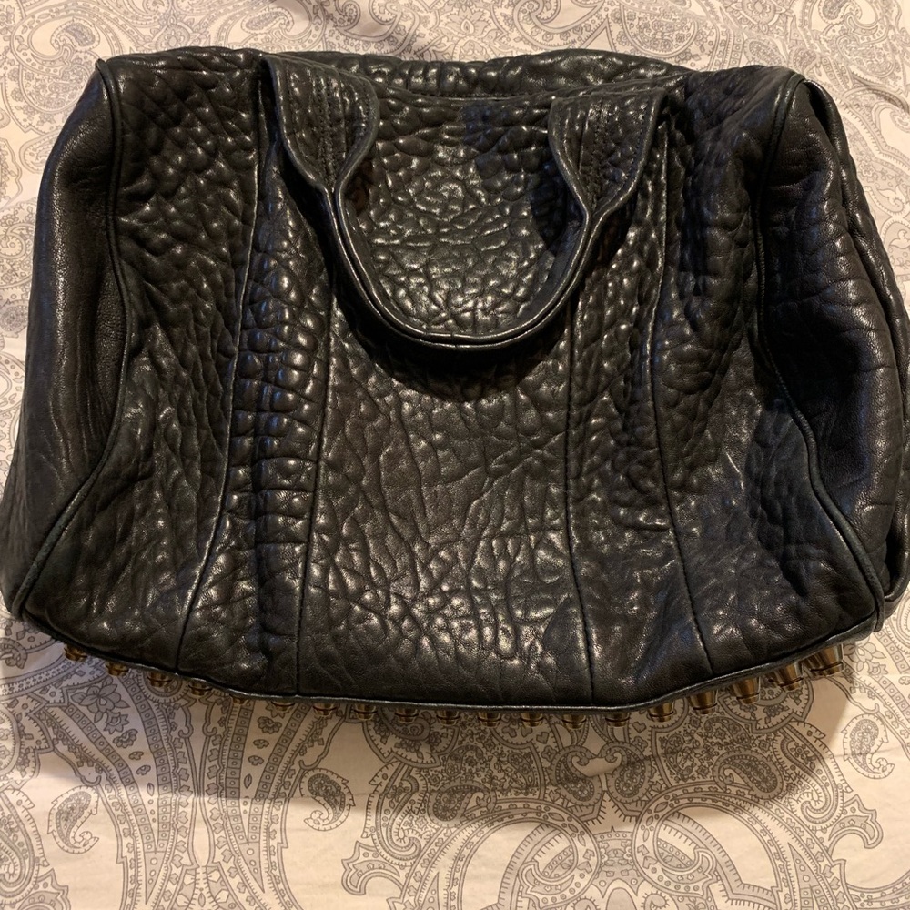 Alexander Wang studded leather purse (Rocco bag)